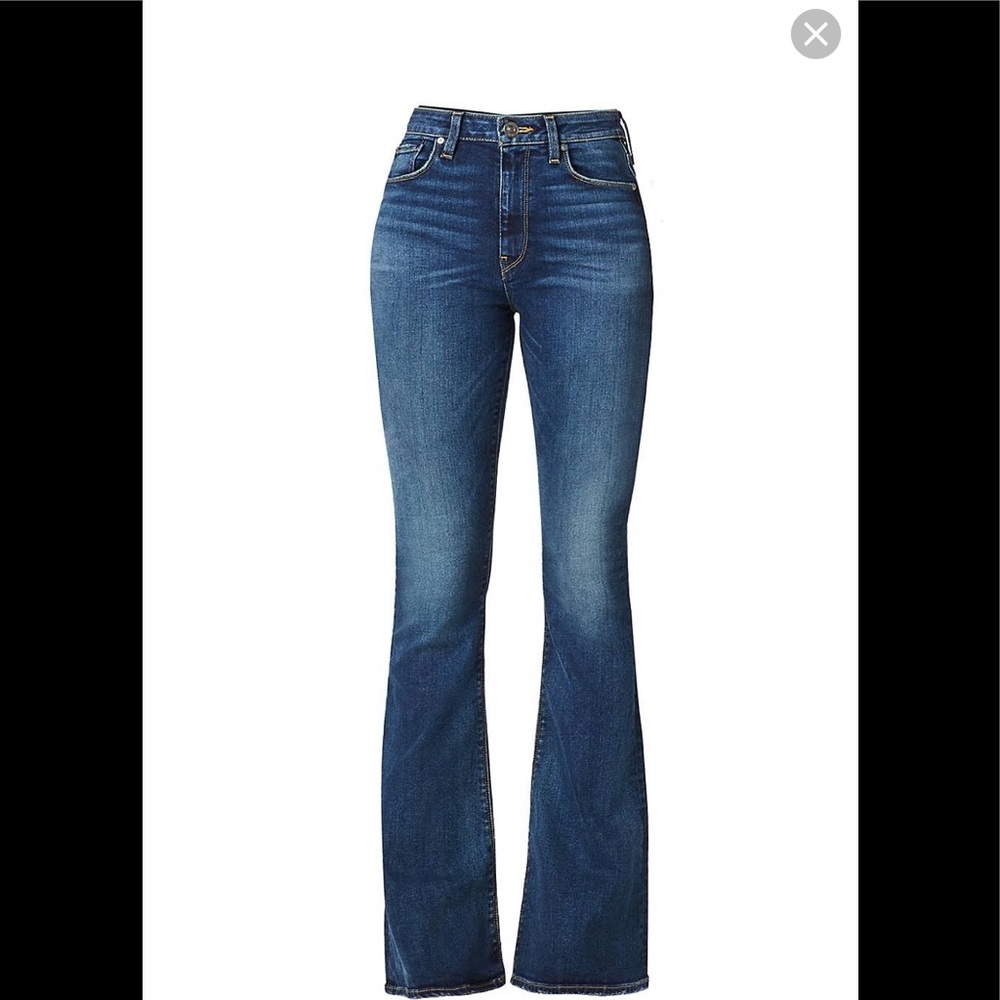 Hudson holly flare blue jeans